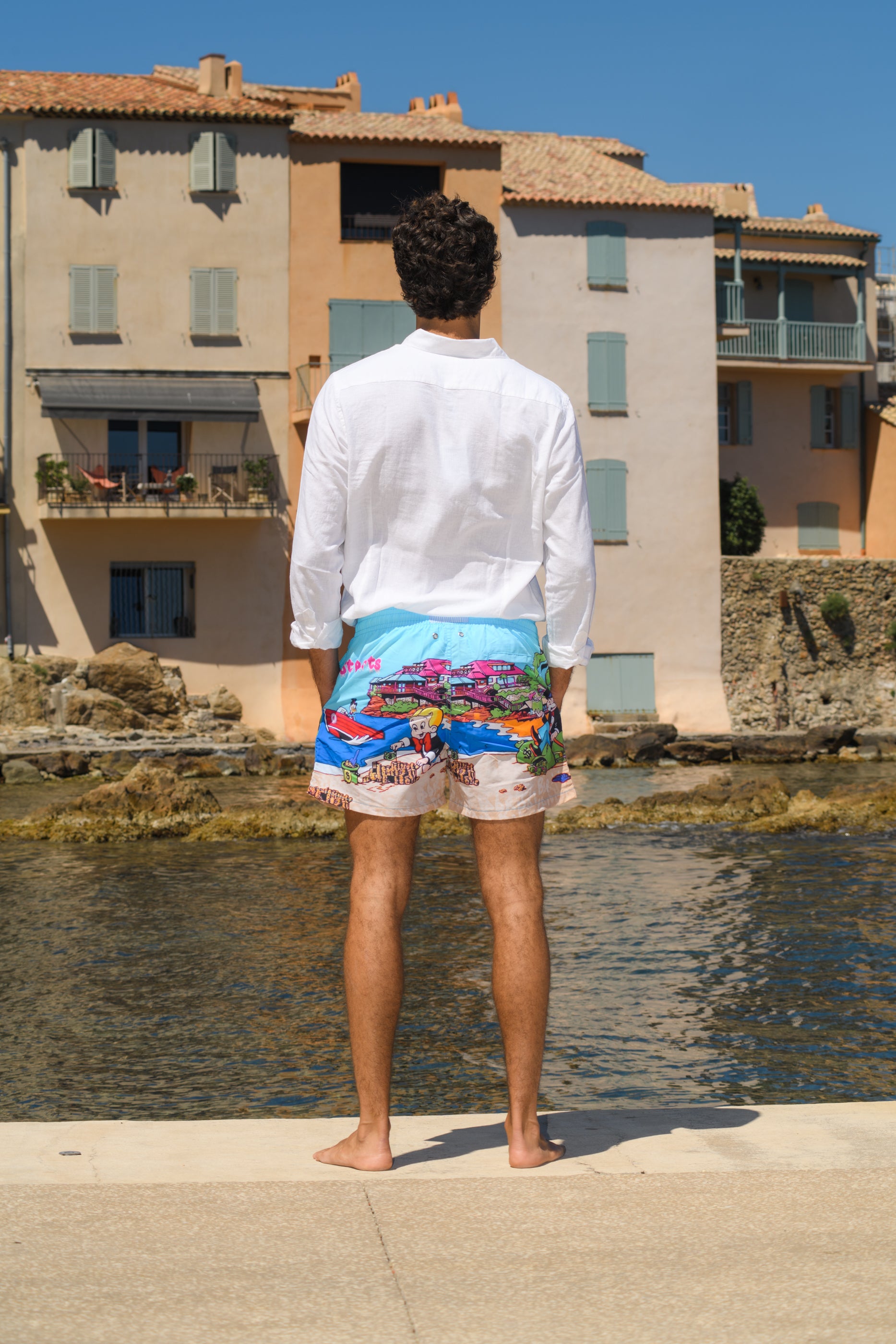 Ermitage saint barth print
