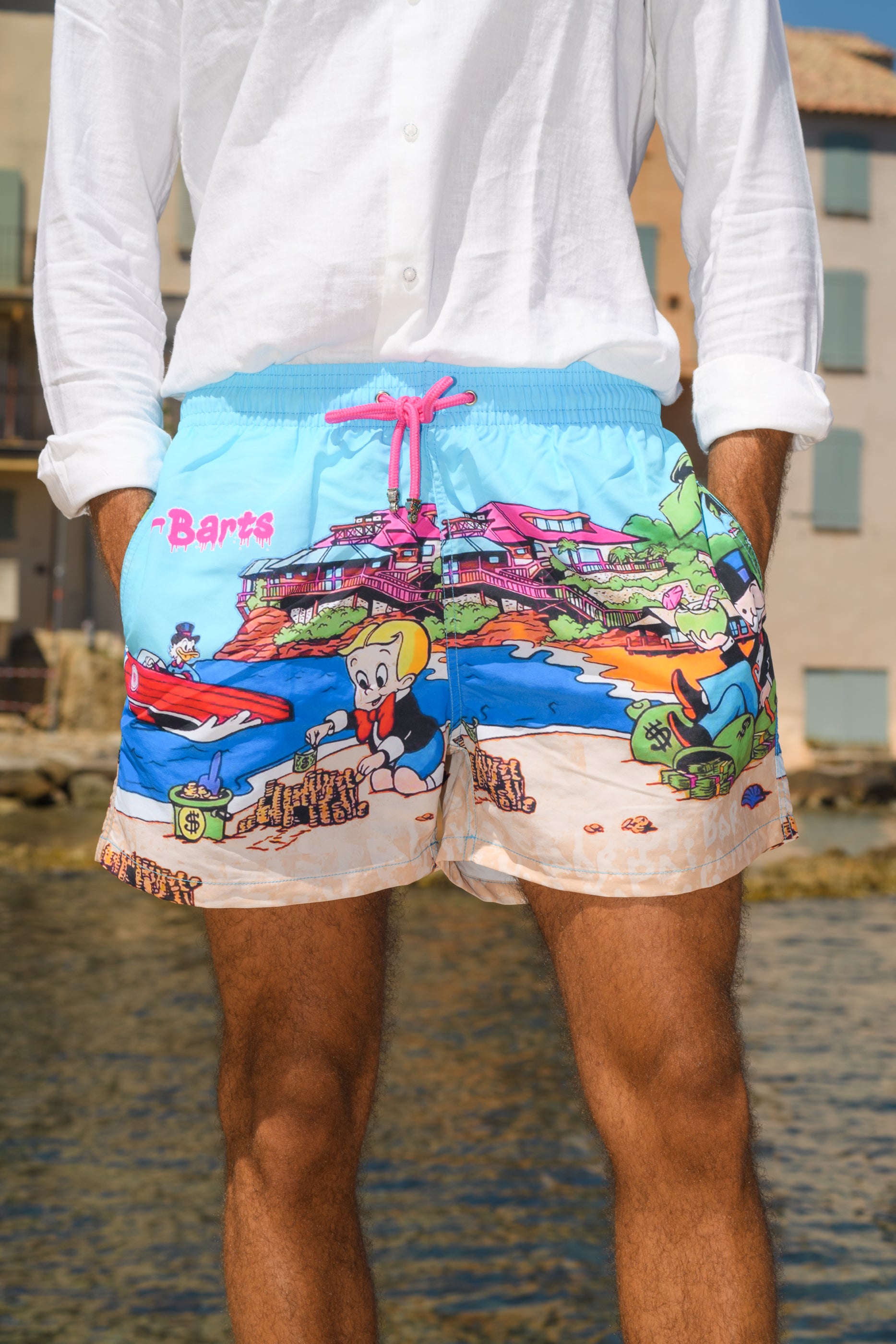 Ermitage saint barth print