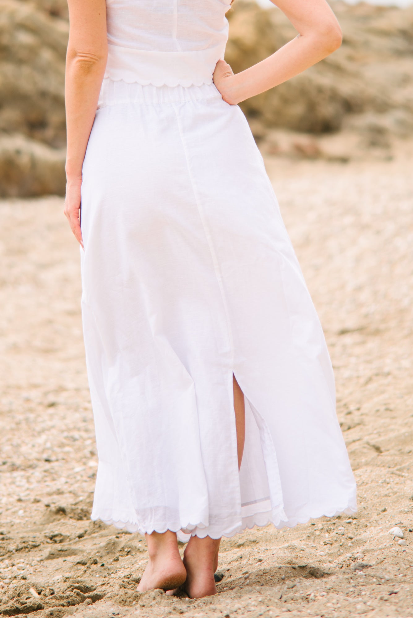 Brusquet Skirt - White