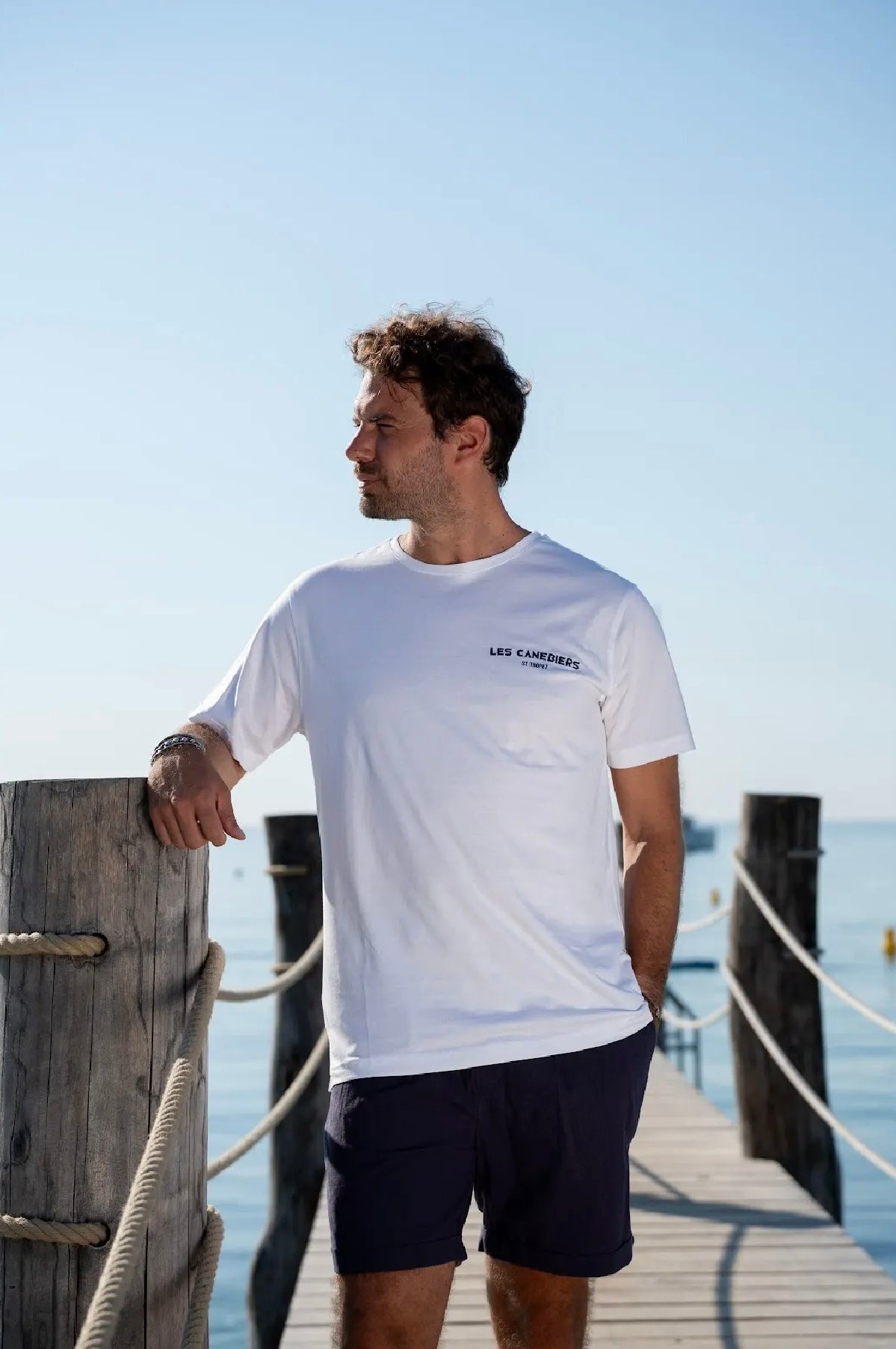 TShirt Map St-Tropez - White