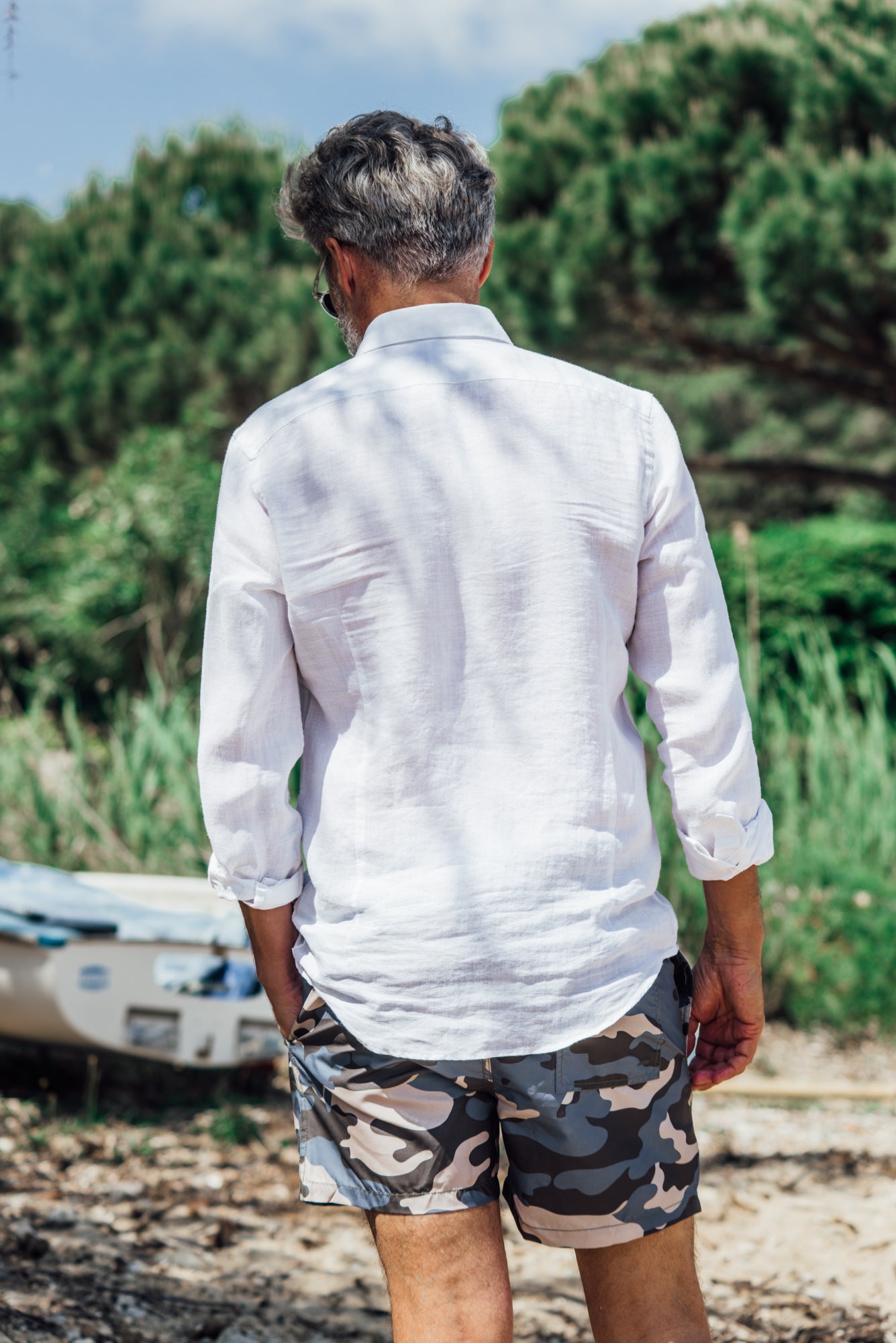 Ermitage Court Mex Camo - Blue