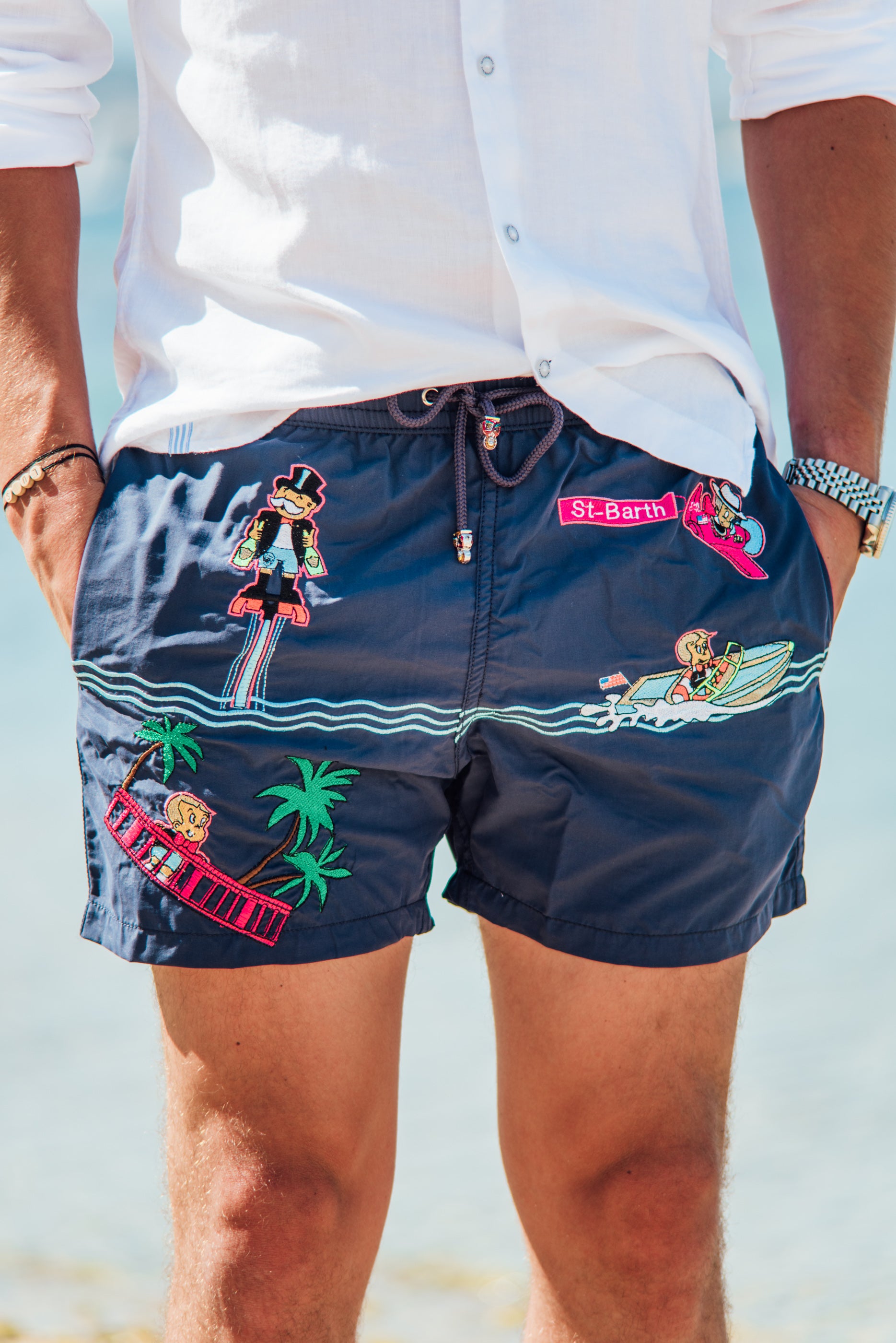 All Over Saint-Barth - Navy