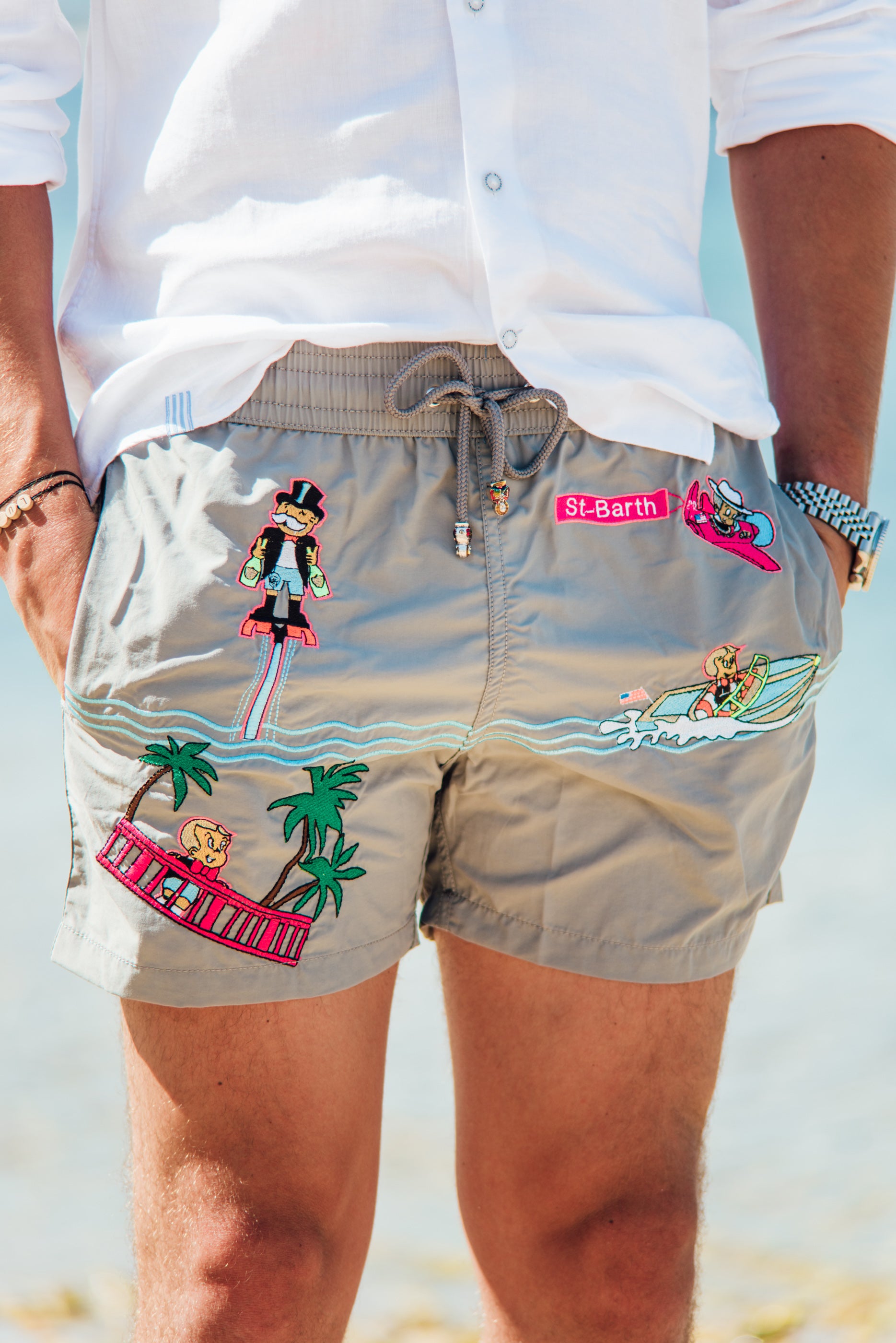 Les canebiers swim shorts online