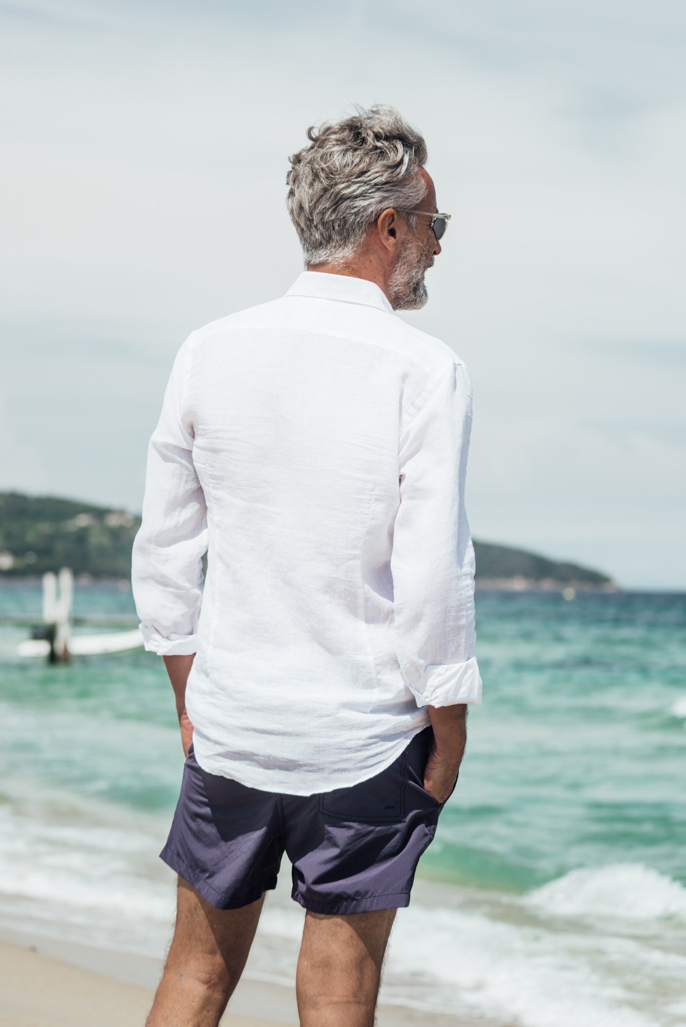 Ermitage Court Mono Golden - Navy