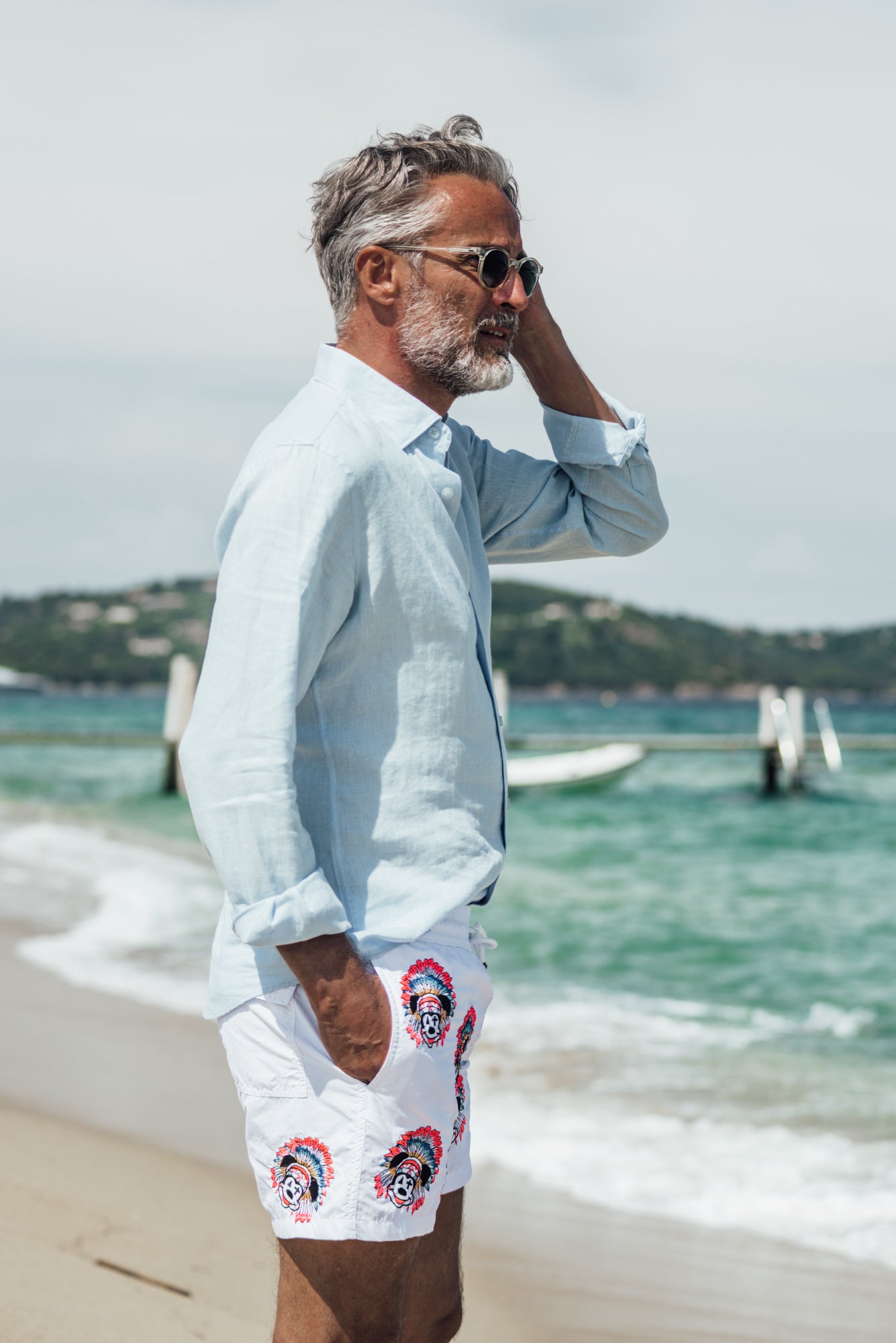 All Over Mickey - White