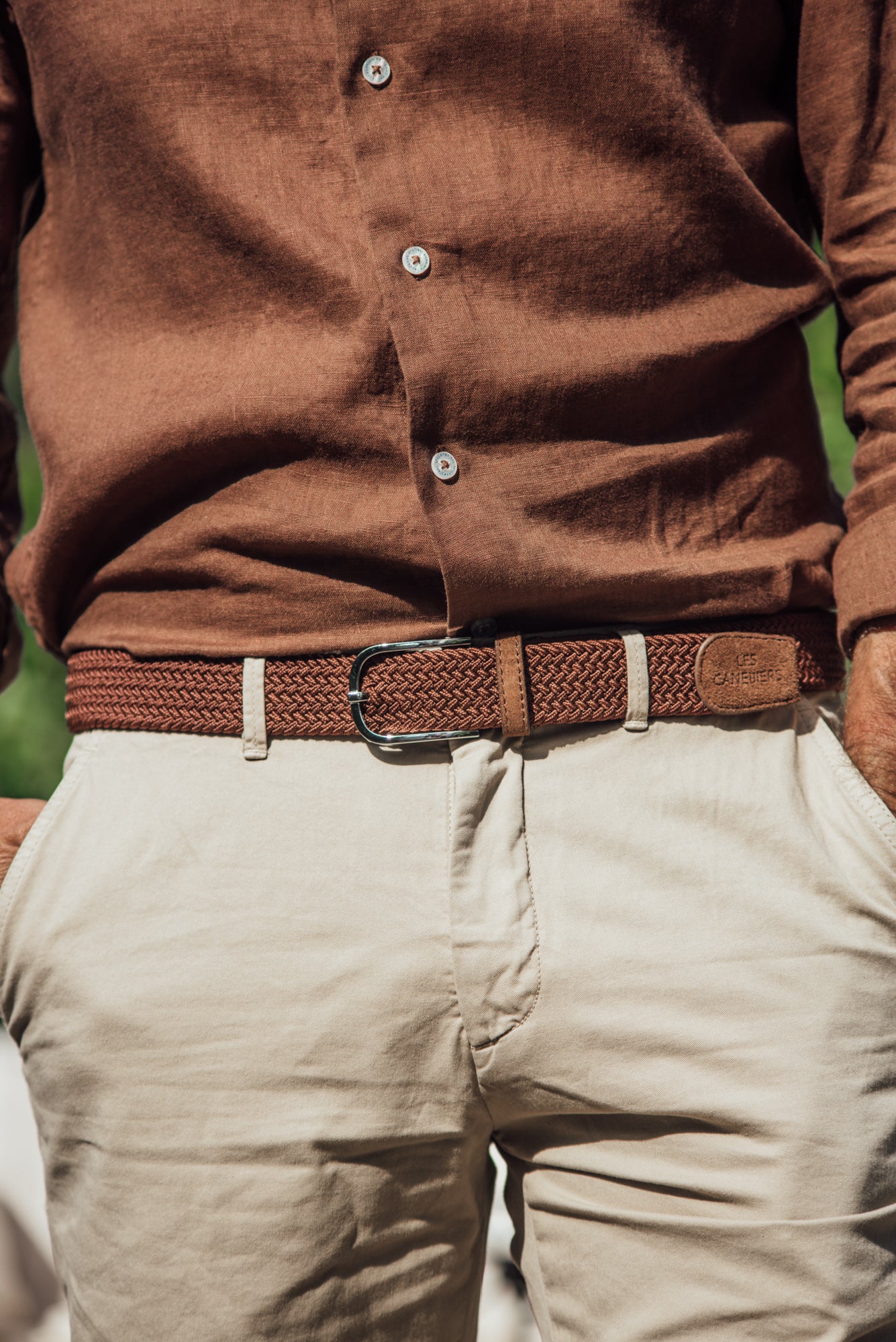 Tartane pants - Beige