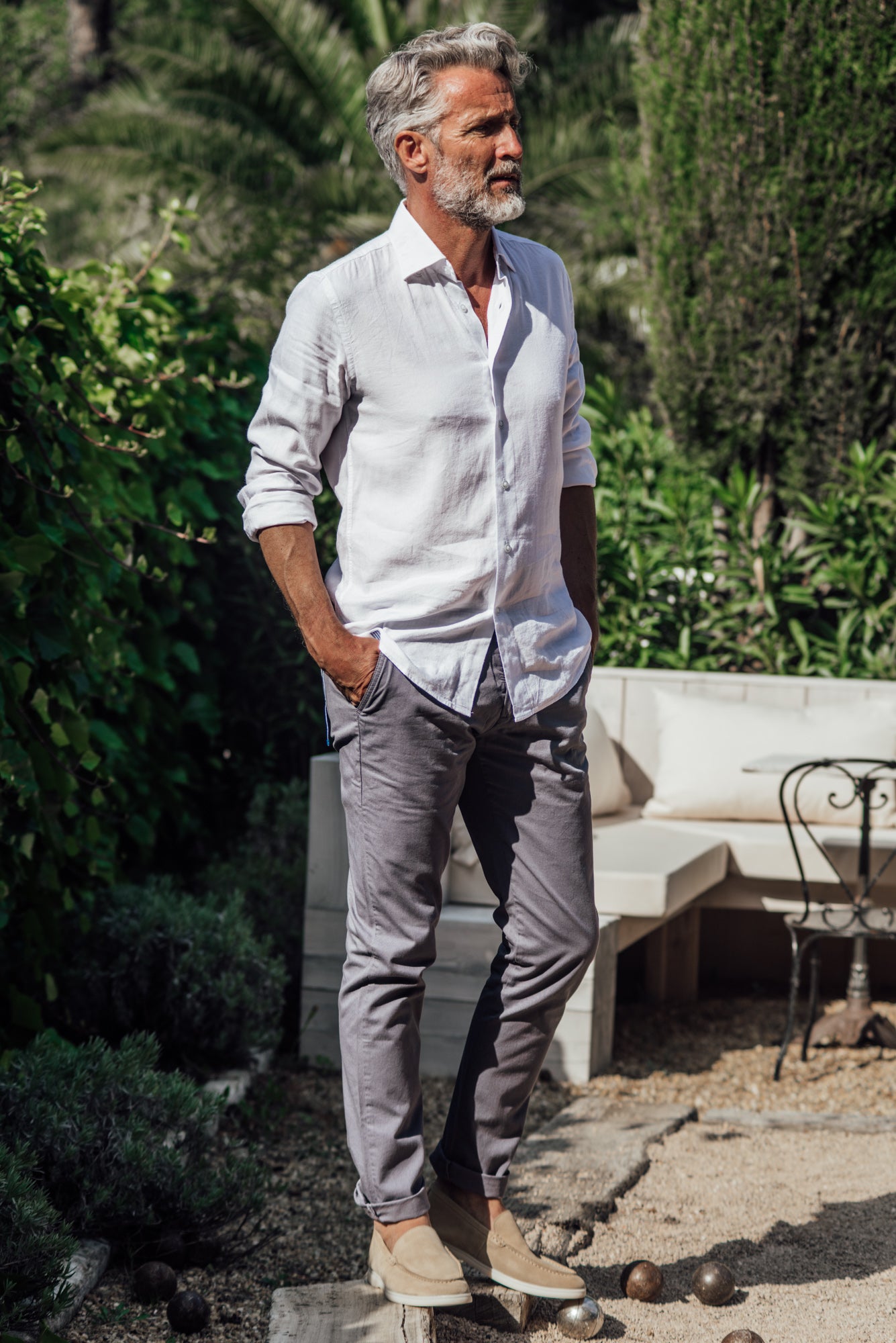 Tartane pants - Grey