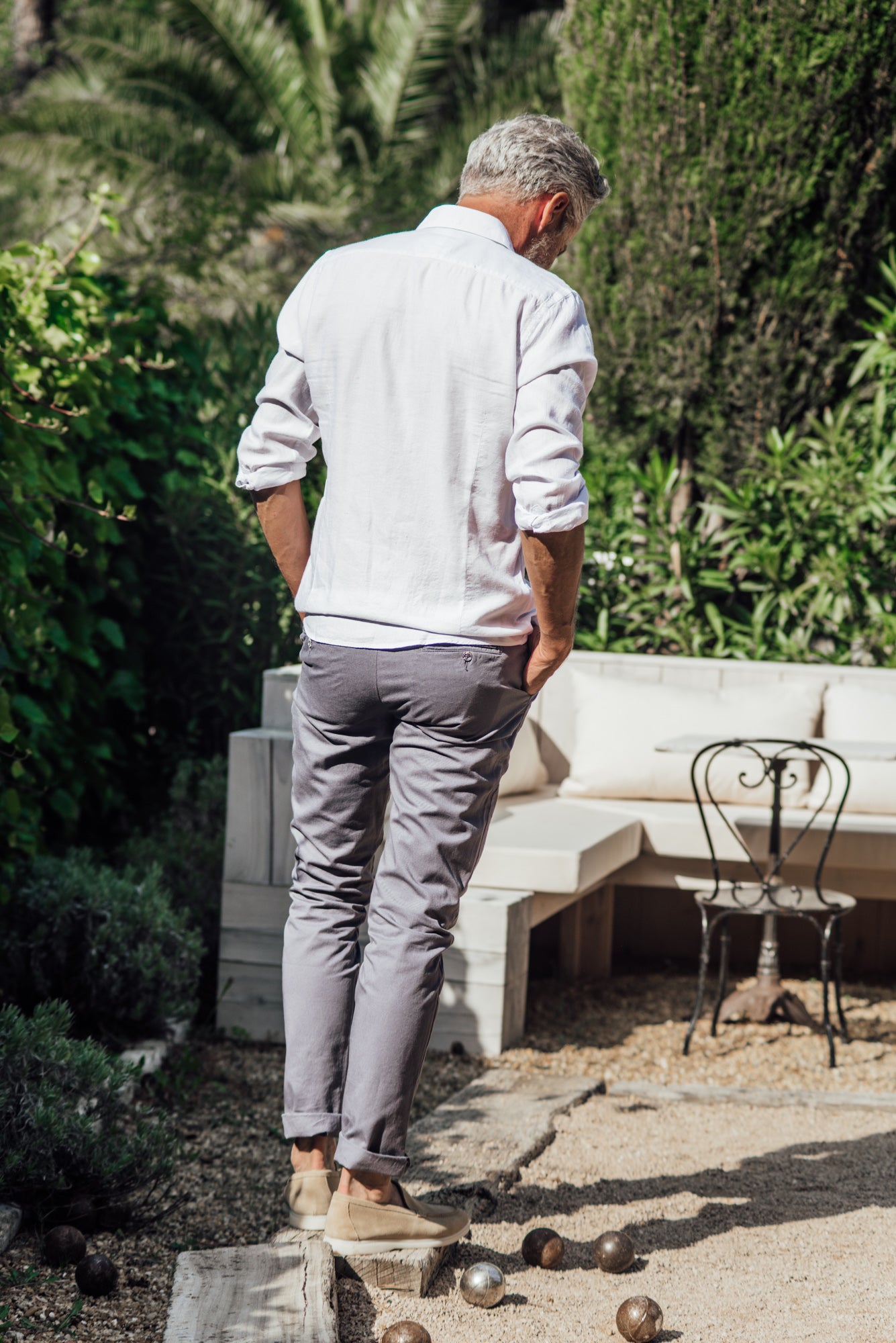 Tartane pants - Grey