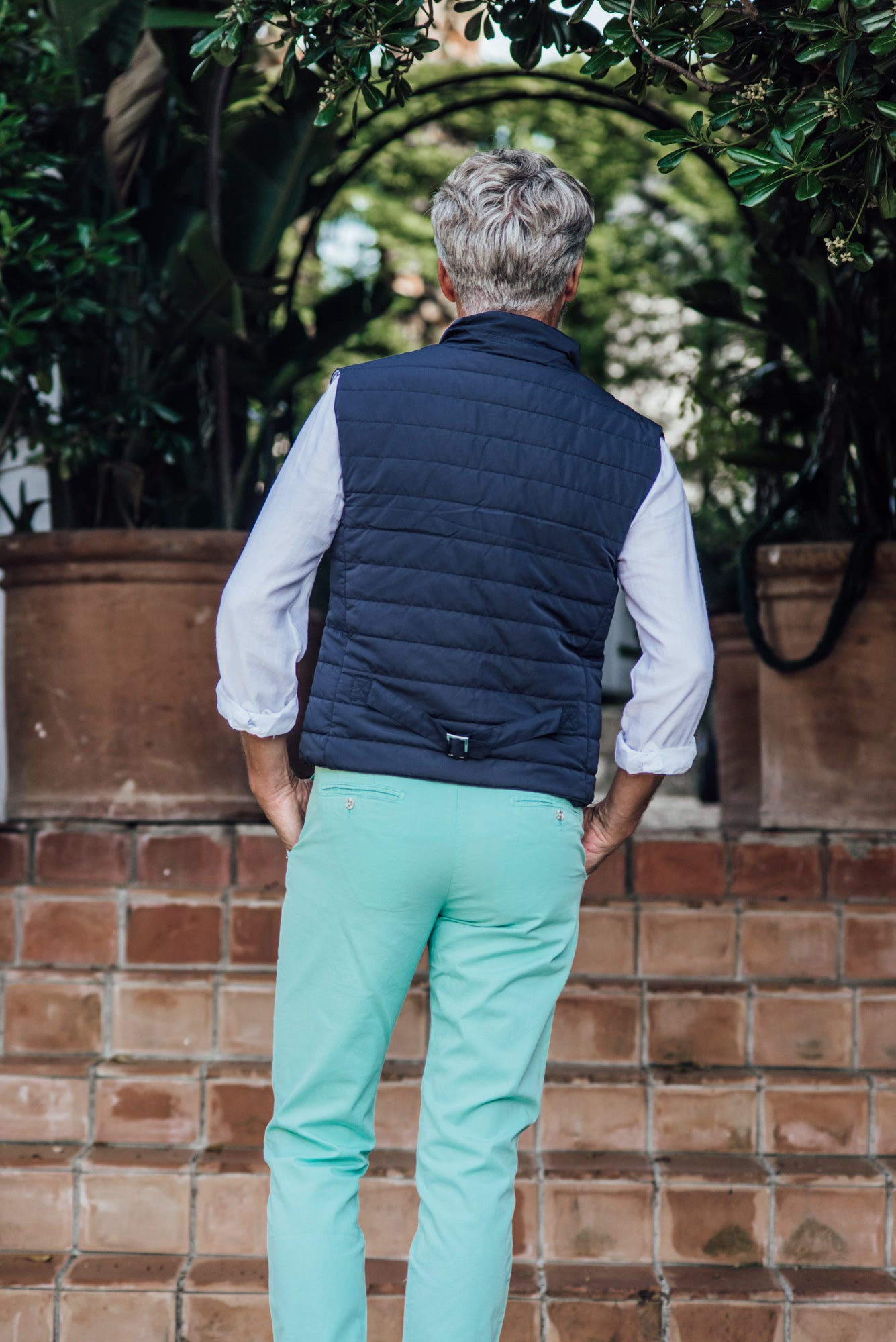 Tartane pants - Green Water