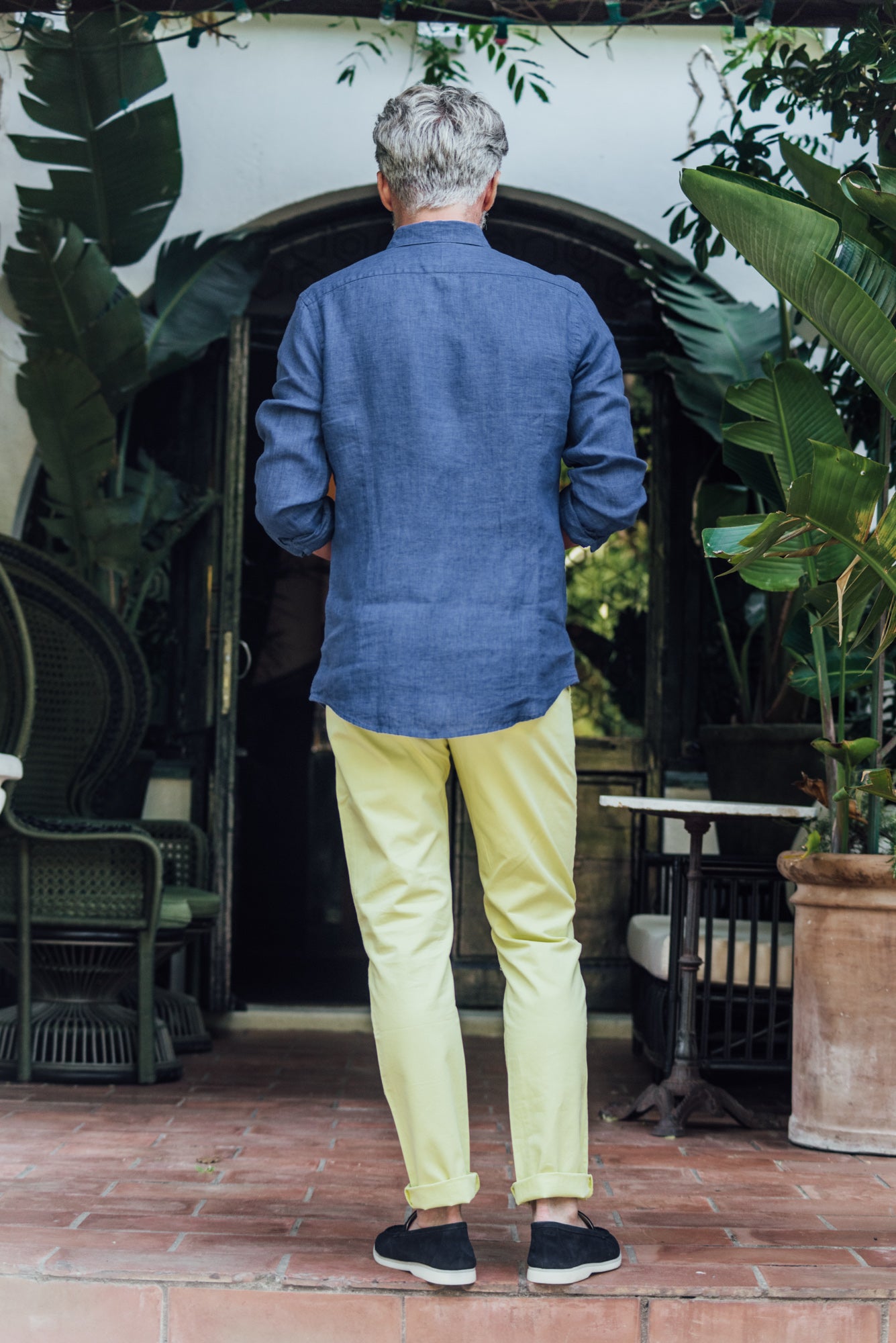 Tartane pants - Yellow