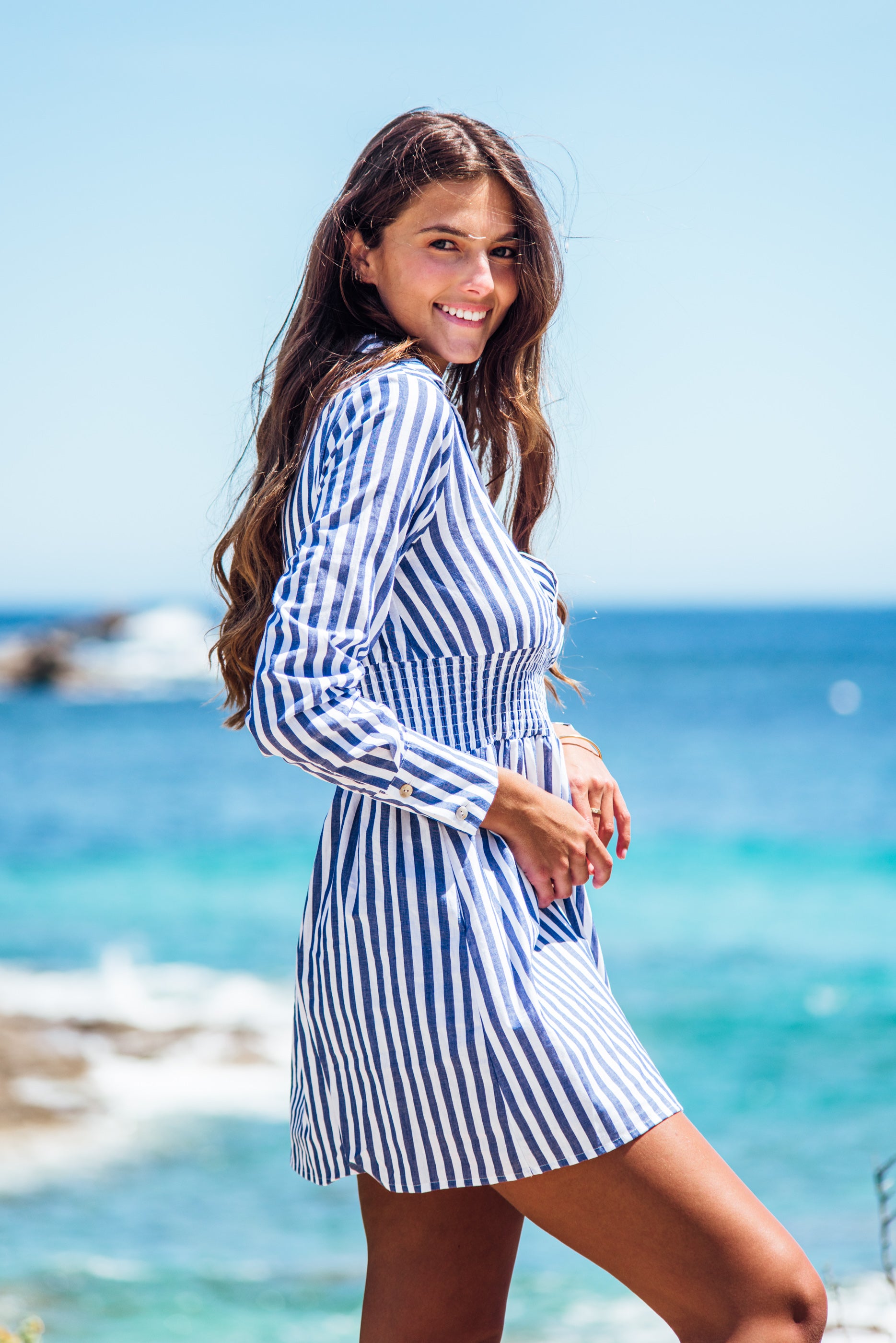 Vignes - Navy Stripes