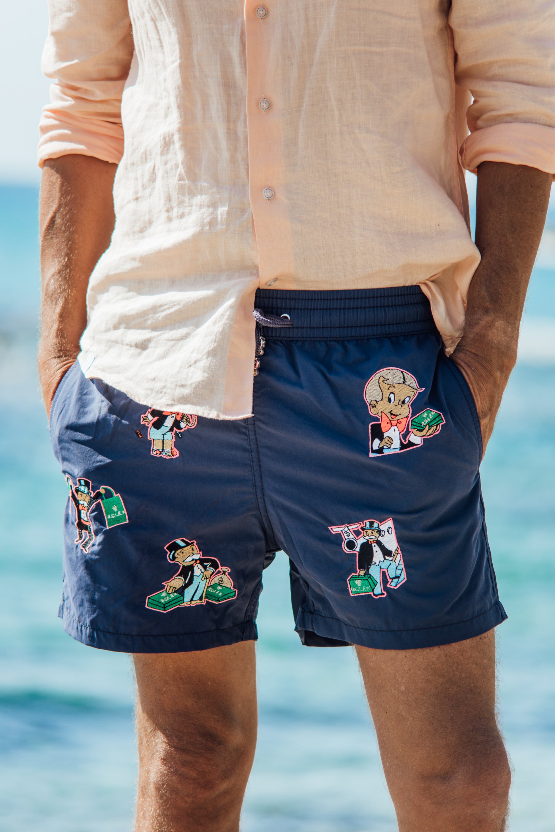 All Over Roro - Navy