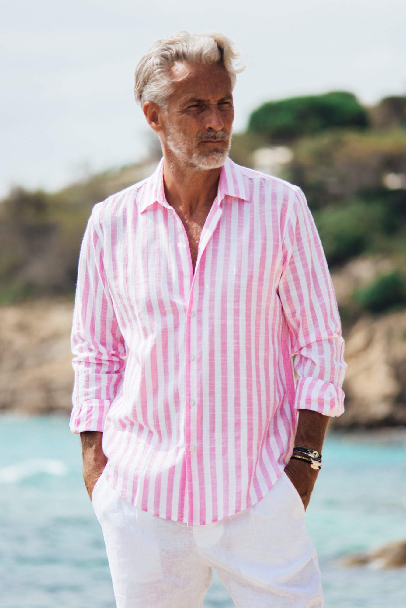 Divin Cotton - Pink Stripes