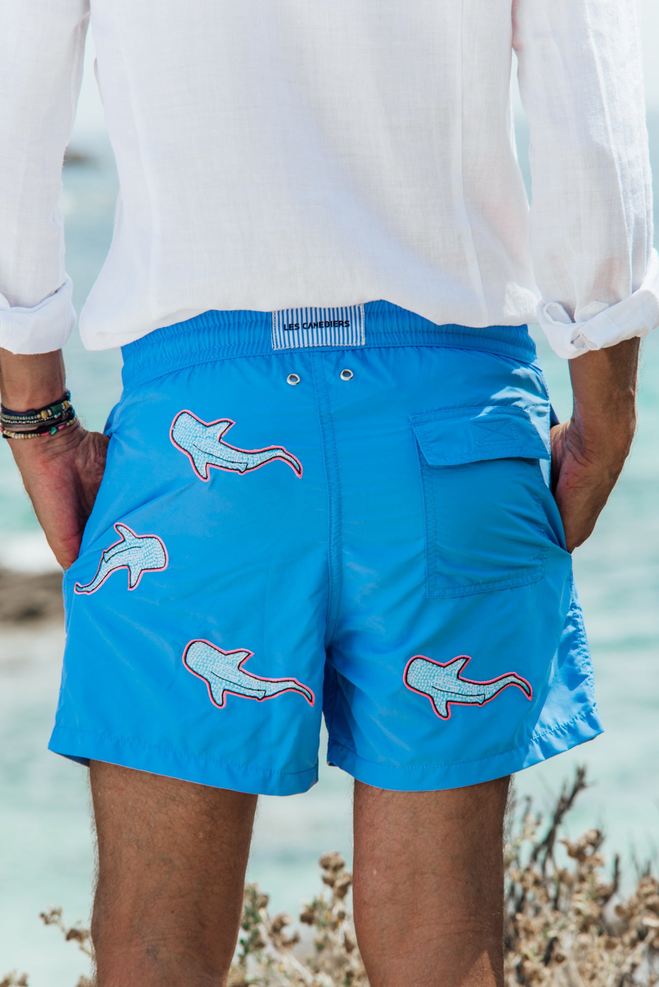 All Over Shark - Sky Blue