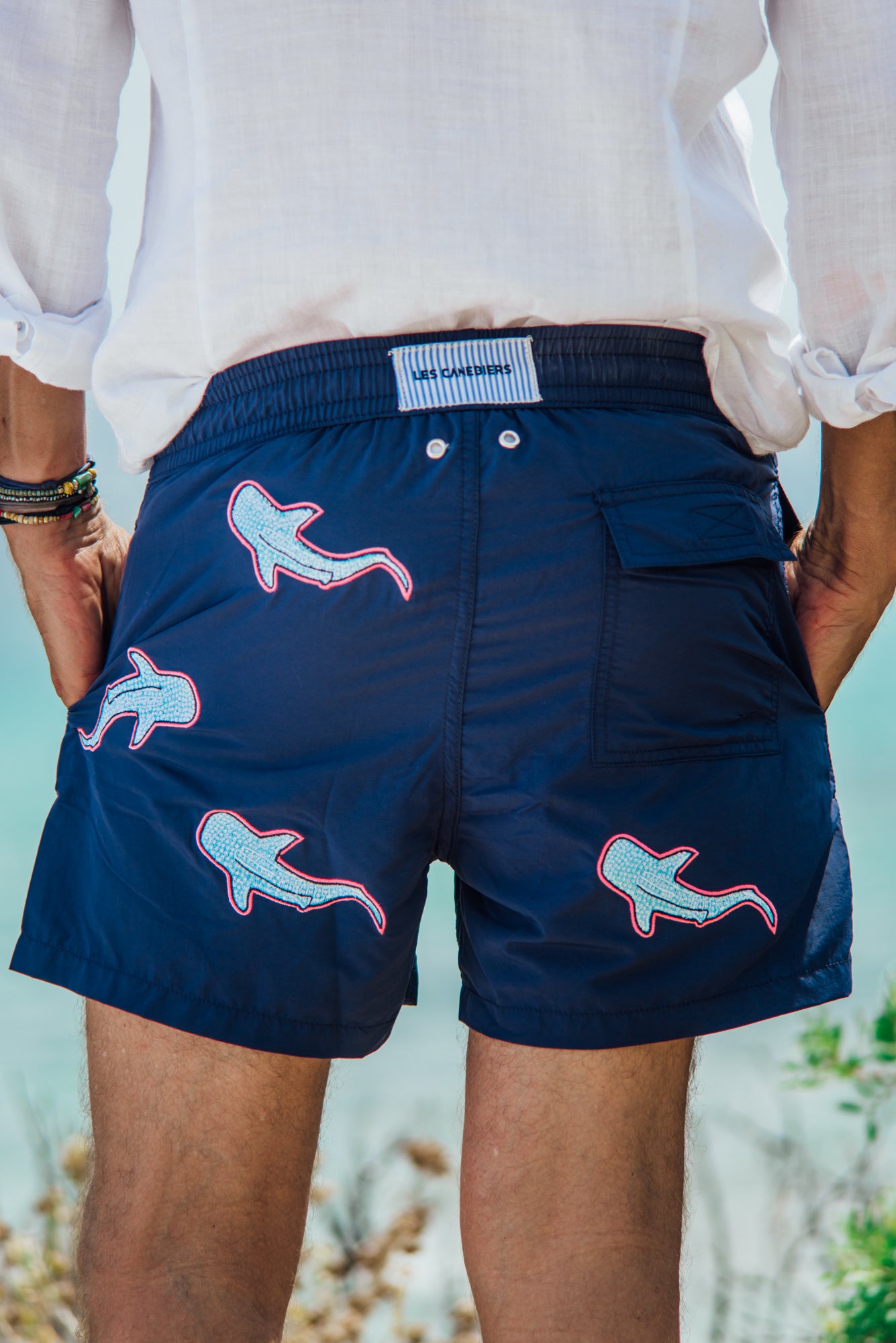 All Over Shark - Navy