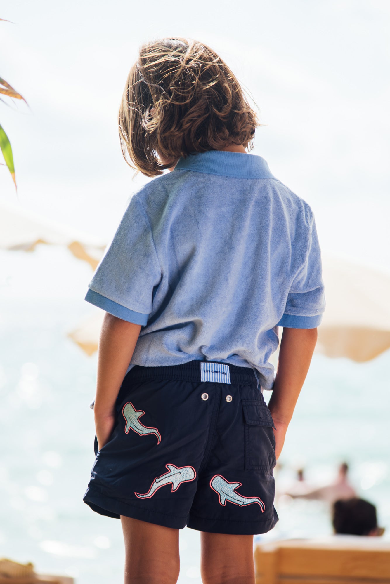 All Over Shark Kids - Navy
