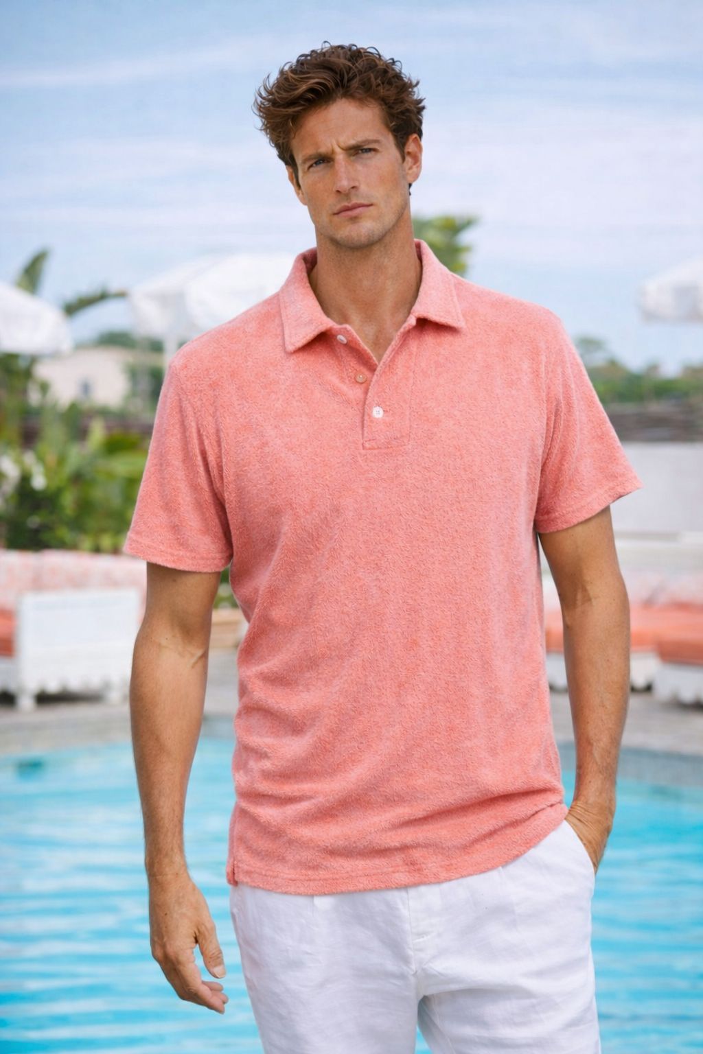 Cabanon - polo pink