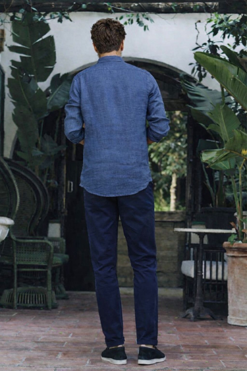 Tartane Pants - navy