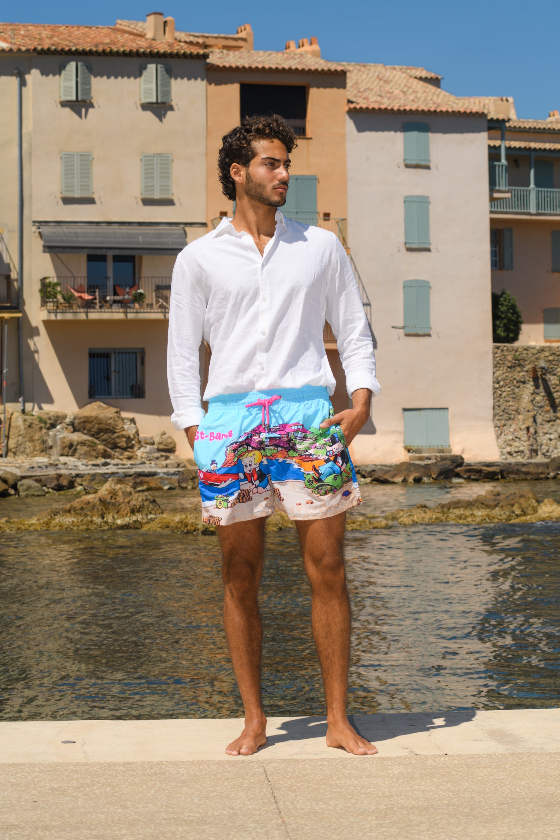 Ermitage saint barth print