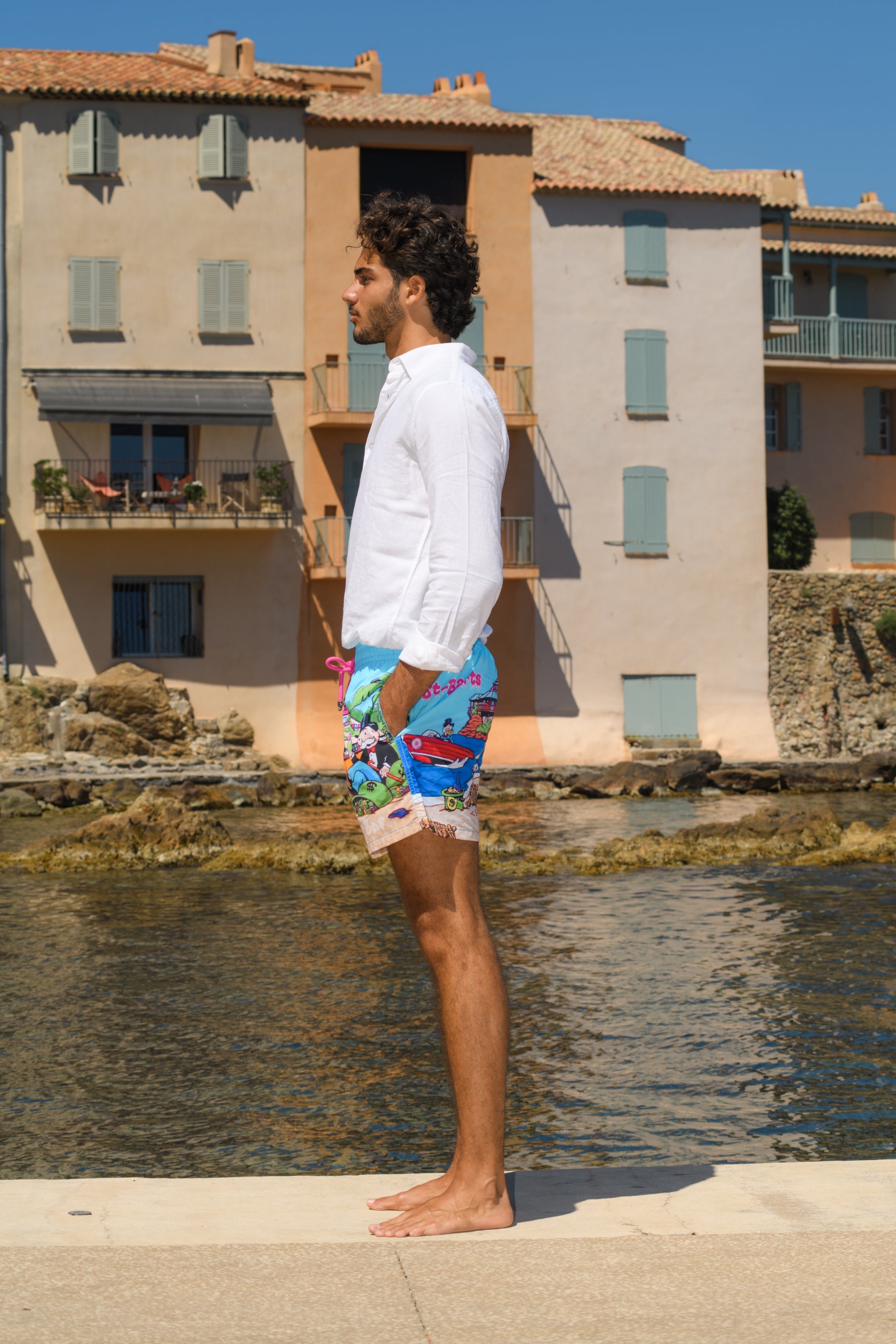 Ermitage saint barth print