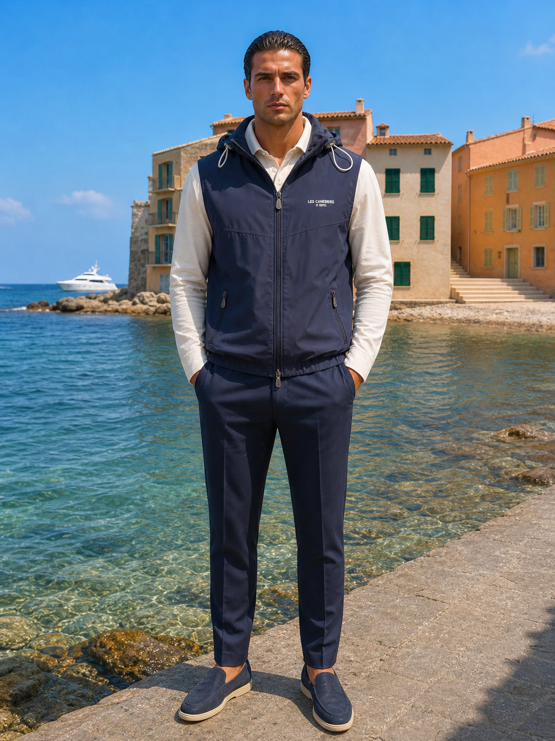 Veste experimental navy