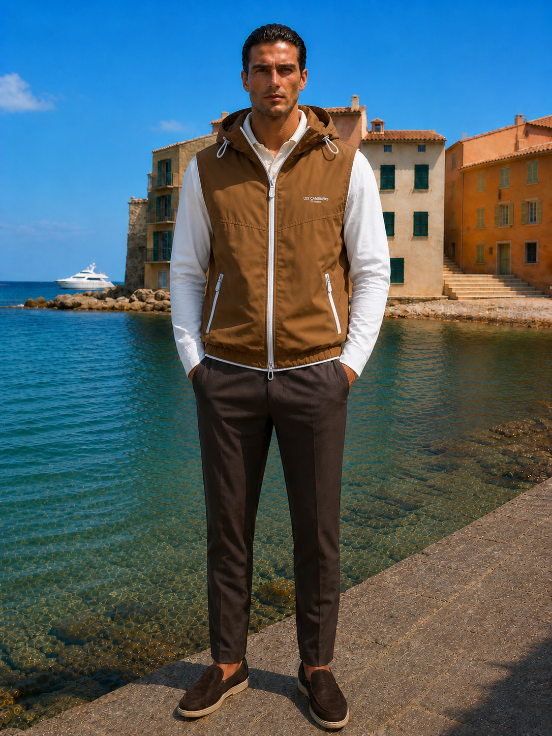 Veste experimental Brown