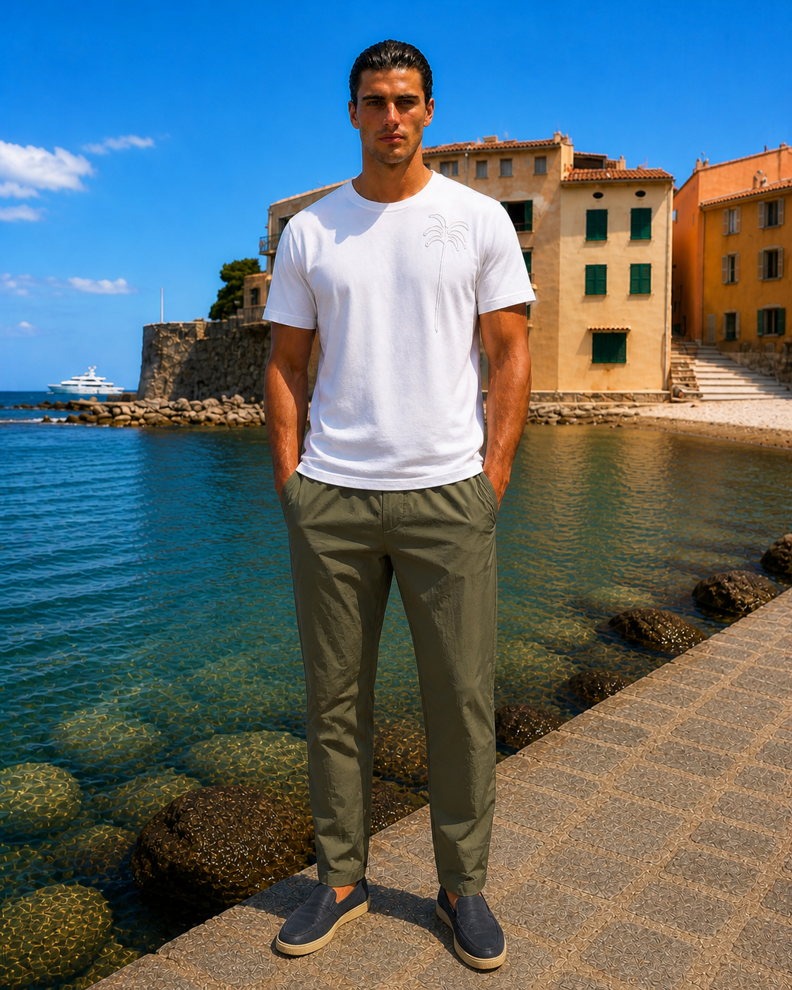Pantalon Gambetta green