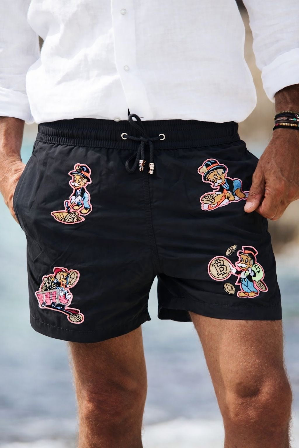 All Over Bitcoin - Black