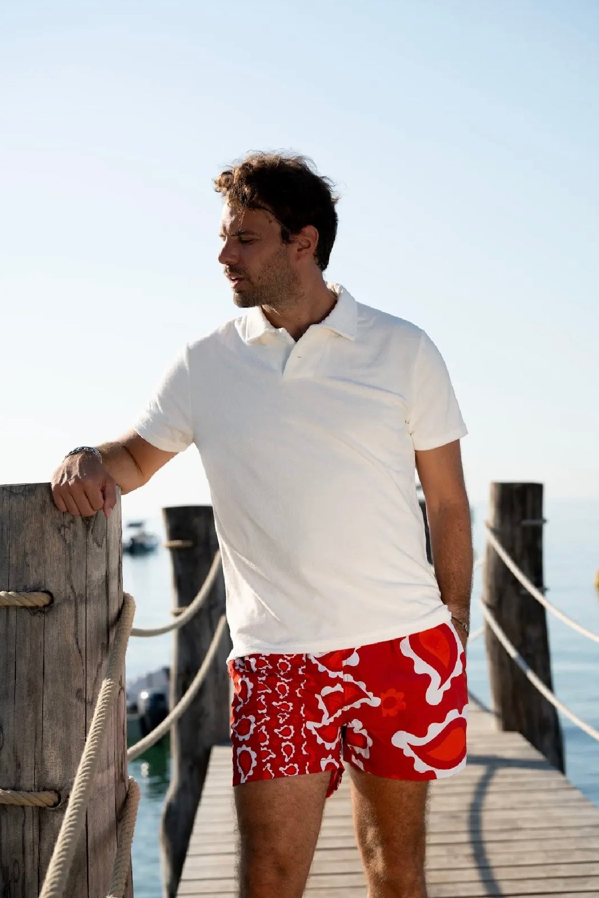 Polo Cabanon - White