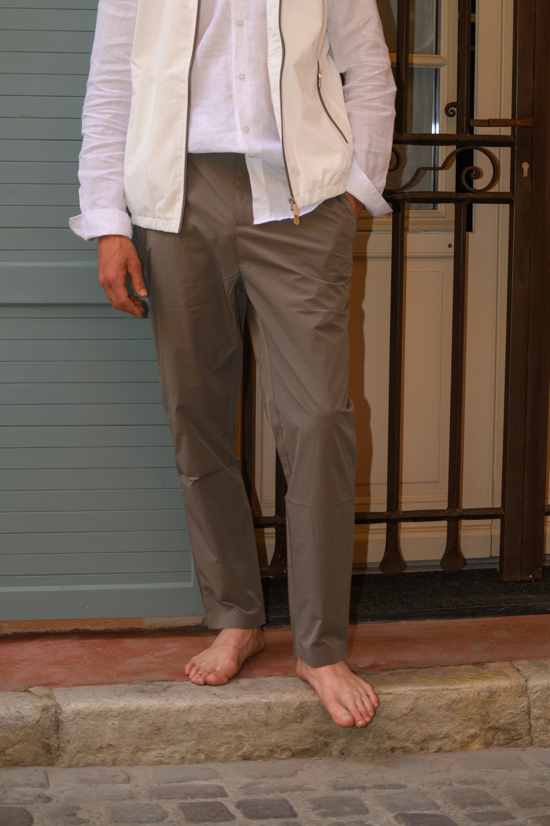 Pantalon Gambetta cream