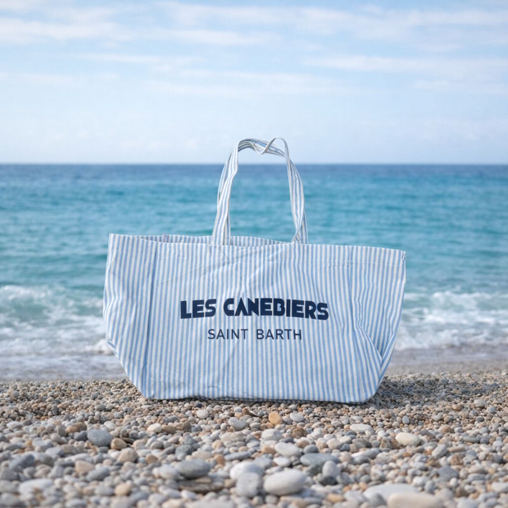 sac de plage SALIÈRE Les Canebiers
grand tote bag de plage Les Canebiers
sac tote bag estival Saint-Tropez
sac plage lifestyle Les Canebiers