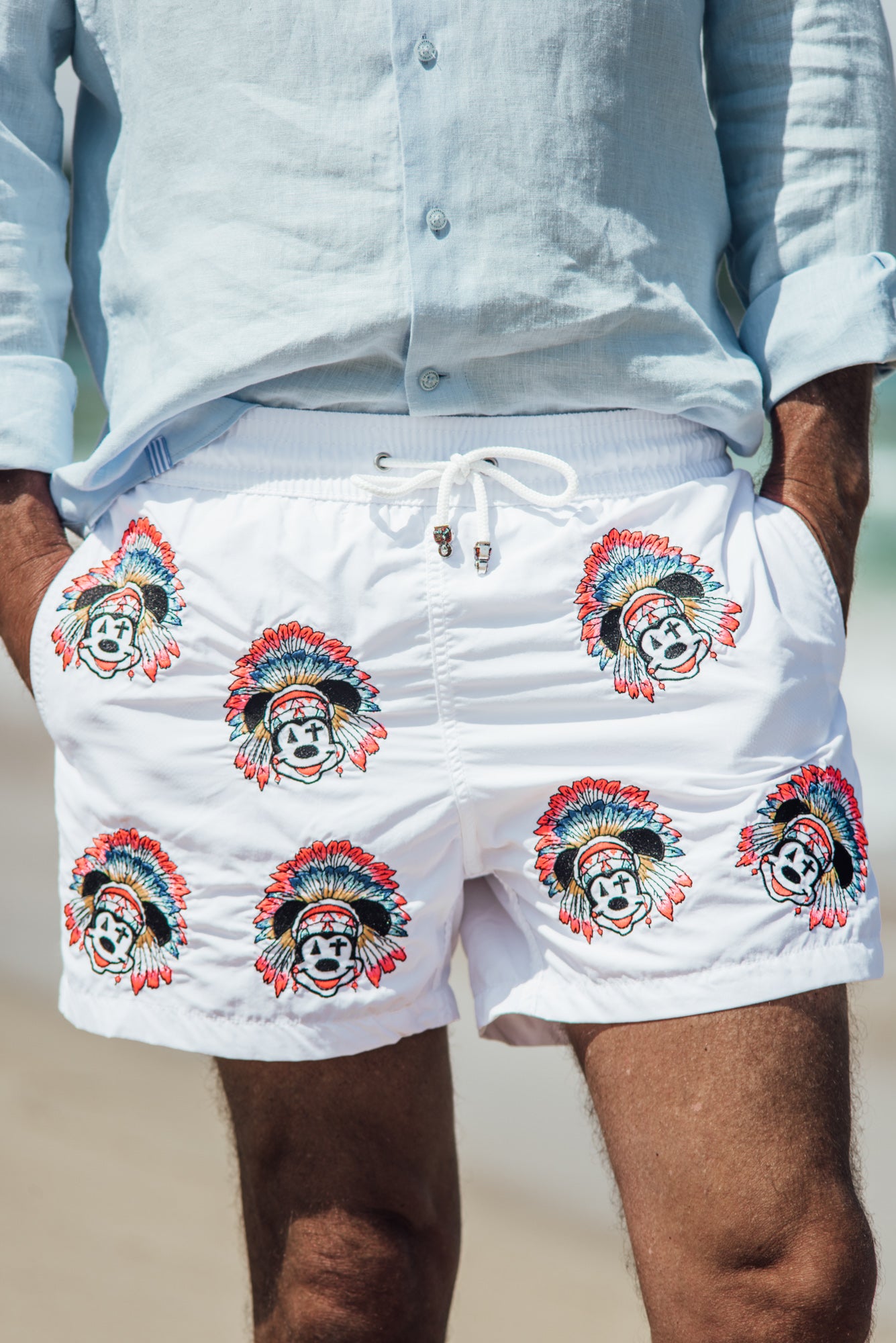 All Over Mickey - White