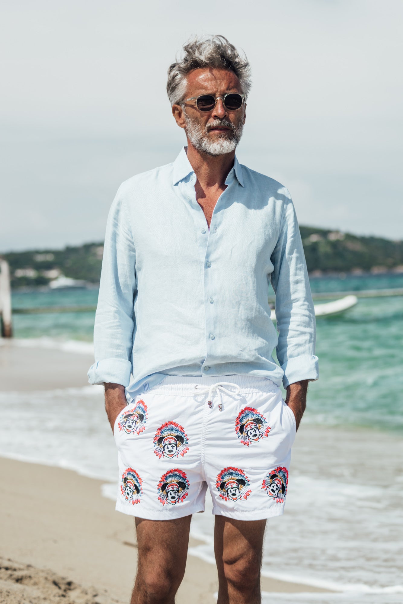 All Over Mickey - White